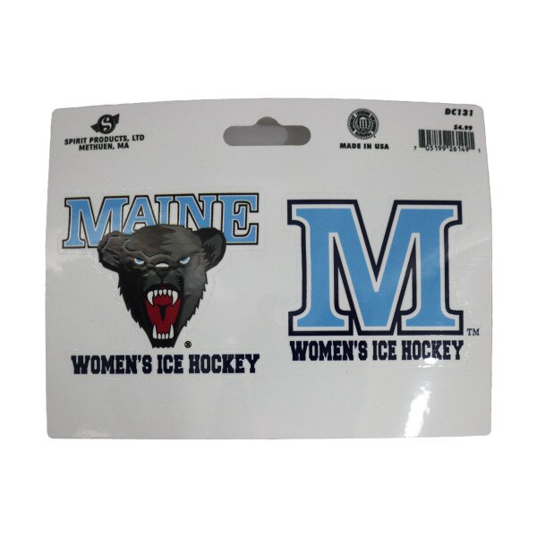 Maine Women's Ice Hockey Stickers